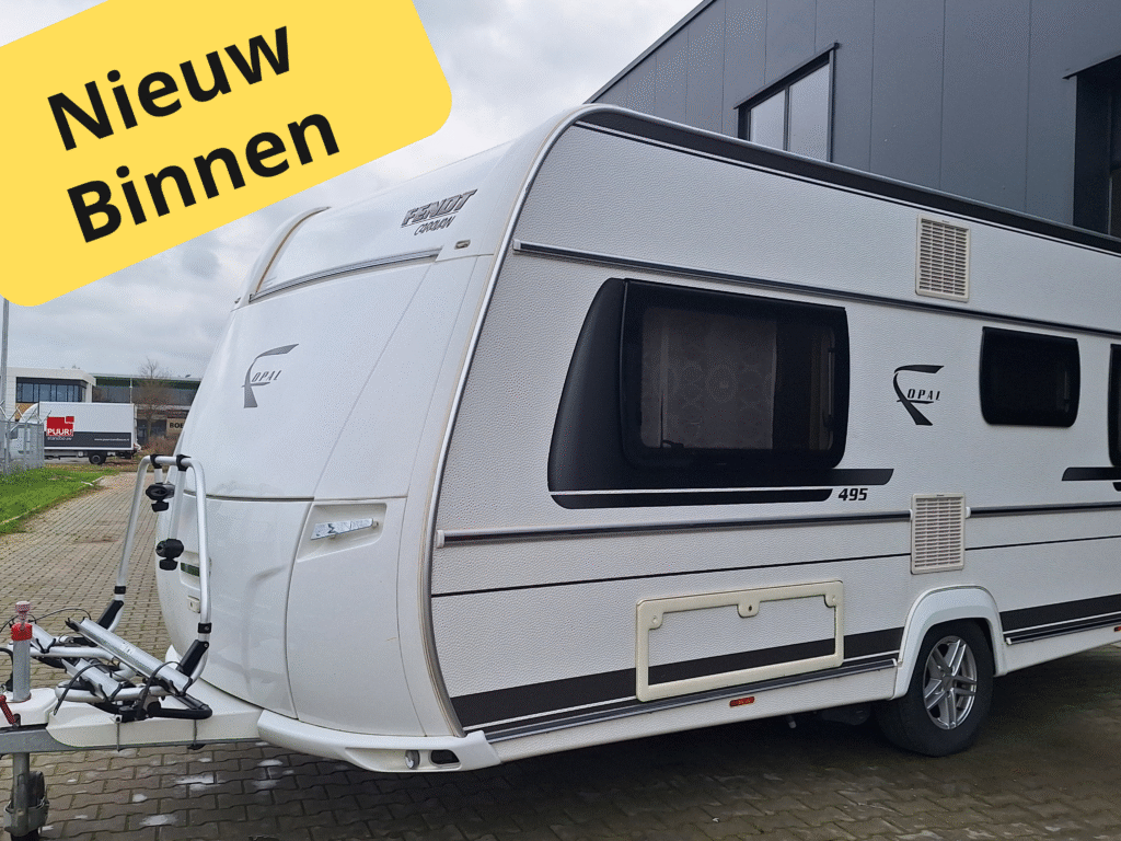 fendt 495 opal caravan erg mooi